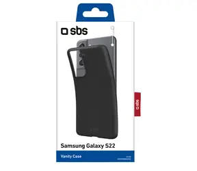 SBS Vanity Case für Samsung Galaxy S22 schwarz