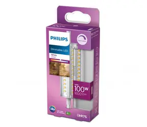 Philips LED R7S 118mm 14W-100W / 3000K / dimmbar