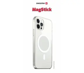 Swissten CLEAR JELLY MagStick Case für Apple iPhone 13 transparent