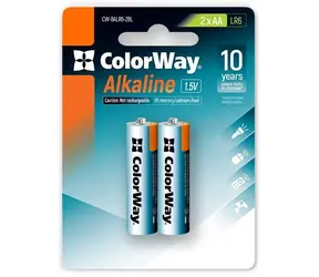 Colorway Alkalibatterie AA 2 Stück / 1,5 V / Blister
