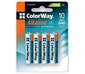 Colorway Alkalibatterie AA 4 Stück / 1,5 V / Blister 