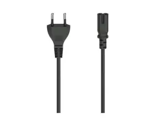 HAMA 200732 Netzkabel Eurostecker schwarz / 1,5m