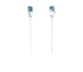 HAMA 200687 Netzwerk-Patchkabel Cat6 15 m grau / UTP / flach