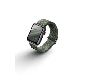 UNIQ Aspen geflochtenes Armband für Apple Watch 40 und 38 mm - Zypressengrün