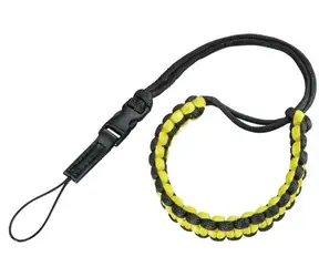 HAMA 27216 Braid 20 schwarz-gelb / Kameragurt / 20 cm