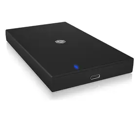 Icy Box IB-200T-C3 schwarz / Externe Box für 2,5" SSD / SATAI/II/III / USB 3.2 C
