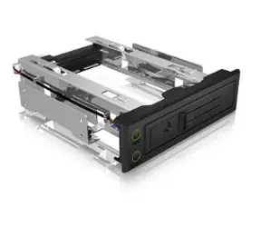 Icy Box IB-166SSK-B schwarz / Externe Box für 3,5" HDD / SATA I/II/III / Hot-Swap