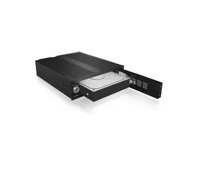 Icy Box IB-170SK-B schwarz / Externe Box für 3,5" HDD / SATA III / Hot-Swap