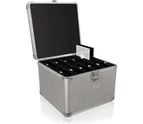 Icy Box IB-AC628 silber / Transportbox 2,5"/3,5" Festplatten 
