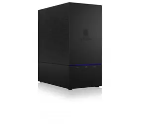 Icy Box IB-RD3621-C31 schwarz / Externe Box für 2x 2,5"/3,5" HDD / SATA I/II/III / USB 3.1 C / Hot-Swap 