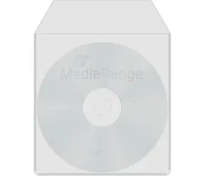 MediaRange BOX64 Hülle für CD/DVD klar / 50 Stk 