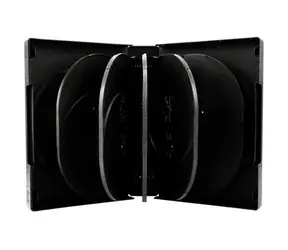 MediaRange BOX18 DVD-Hülle für 12 Discs schwarz / 39 mm 