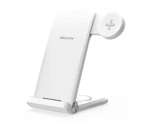 Nillkin PowerTrio 3in1 kabelloses Ladegerät für Samsung Watch weiß