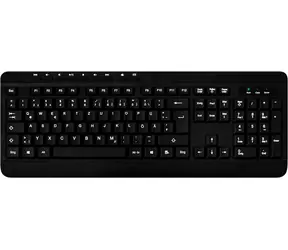 MediaRange MROS102 schwarz / Office-Tastatur / USB / DE-Layout / 1,5 m