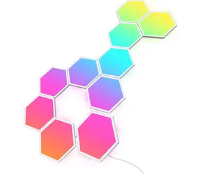 Govee Glide Hexa weiß 10 Stück / dekorative LED-Beleuchtung / WLAN / RGBIC