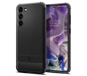 Spigen Rugged Armor Schutzhülle für Samsung Galaxy S23 schwarz