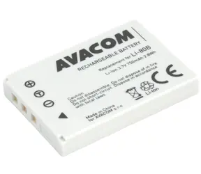 Avacom Ersatzakku Olympus LI-80B / Li- ION / 3,7V / 750mAh / 2,8Wh