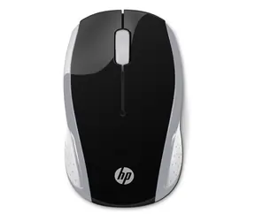 HP 200 silber / kabellose Maus / optisch / 1000 dpi / USB