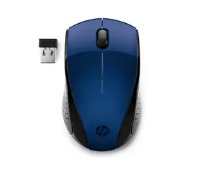 HP 220 blau / kabellose Maus / optisch / 1600 dpi / USB