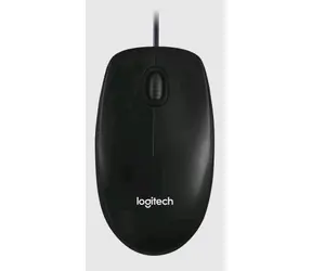 Logitech M100 schwarz (910-006652) / optische Maus / USB 