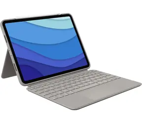 Logitech Combo Touch Schutzhülle mit UK-Tastatur für Apple iPad Pro 11" (1. & 2. & 3. Generation) Sand