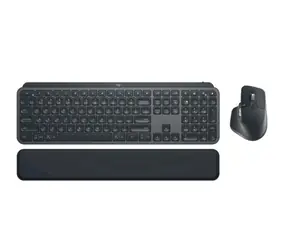 Logitech MX Keys Business 2. Generation Grau / Kabelloses Set / BT / USB / US-Layout
