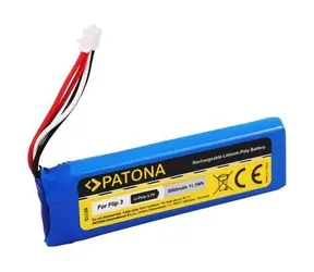 Patona Akku für Lautsprecher JBL Flip 3 3000mAh / 3,7V / Li- POL / GSP872693