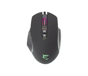 White Shark GM-5009 GARETH schwarz / Gaming-Maus / optisch / 6400 DPI / 7 Tasten / USB