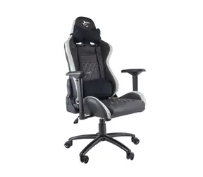White Shark NITRO GT schwarz-weiß / Gamingstuhl / bis 120 kg