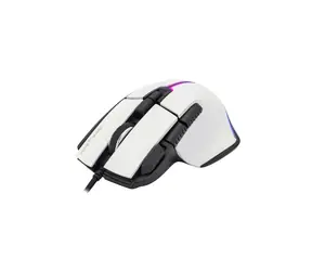 White Shark MARROK weiß / Gaming-Maus / optisch / 12000 DPI / 9 Tasten / USB