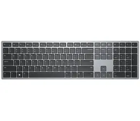 DELL KB-700 CZ grau / Kabellose Tastatur / CZ / QWERTZ / USB / Bluetooth