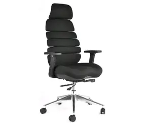 Mercury Spine schwarz / Bürostuhl / 115-123 cm / Stoff / 130 kg