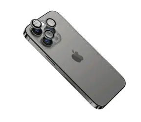 FIXED Kameraglas Kameraobjektiv-Schutzglas für Apple iPhone 13/13 Mini Space Grau