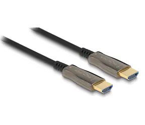 DeLock Active HDMI optisches Kabel (8K) 15m schwarz 