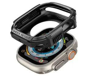 Spigen Rugged Armor Schutzhülle für Apple Watch Ultra 49mm schwarz
