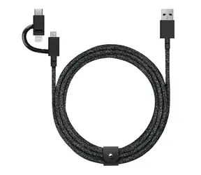 Native Union Belt Universal Cable -C/Lightning 1,5 m schwarz