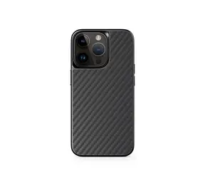 Epico Hybrid Carbon Magnetische Schutzhülle mit MagSafe für Apple iPhone 14 Pro Max schwarz