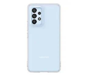 Samsung EF-QA235TTEGWW Halbtransparente Rückseite für Samsung Galaxy A23 transparent