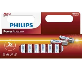 Philips Batterien AA Power Alkaline - 12 Stk