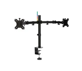 Kensington SmartFit® Ergo Dual Arm LED | LCD bis 32" 2x8kg / Klemme / für Tisch / VESA / schwarz