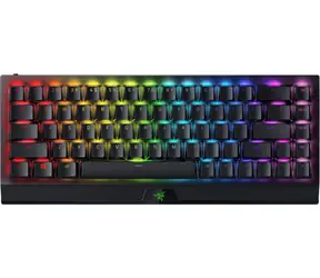 Razer BlackWidow V3 Mini HyperSpeed Green Switch Phantom Ed Black / Gaming-Tastatur / Mechanisch / BT / Razer Green