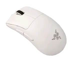 Razer DeathAdder V3 Pro Weiß / kabellose Gaming-Maus / optisch / 30000 DPI / 2,4 GHz / 5 Tasten