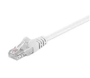 Goobay 68502 CAT 5e Patchkabel U/UTP 10 m weiß