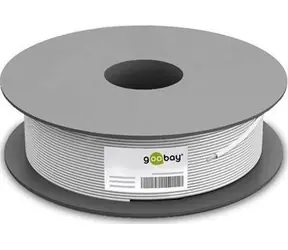Goobay 68710 CAT 5e Netzwerkkabel U/UTP 100 m grau