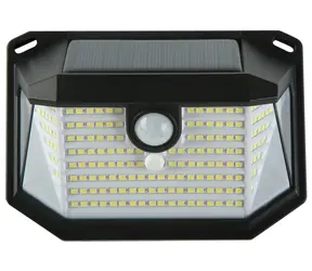 Immax SIDE Solarwand-LED-Außenbeleuchtung mit PIR-Sensor / 4 W