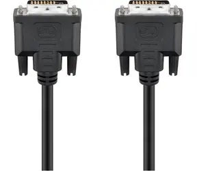 Goobay 93573 Kabel DVI-D FullHD Dual Link 1,8 m