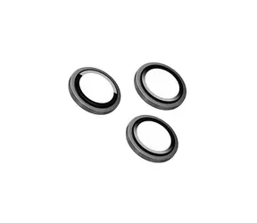 FIXED Kameraglas Kameraobjektiv-Schutzglas für Apple iPhone 13/13 Mini Silber