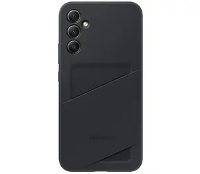 Samsung Card Slot Case Hülle für Samsung Galaxy A14 schwarz / Rückseite / Platz für Kreditkarte