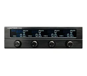 Lamptron FC5 V2 Lüftersteuerung schwarz / Lüftersteuerung / 5,25" / 4X 3-Pin 