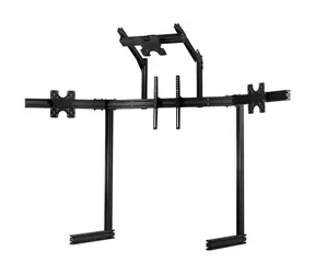 Next Level Racing NLR-E037 ELITE Freistehender Quad-Monitorständer / Separater Ständer für 4 Monitore